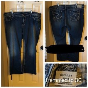 Silver Jeans Size 24